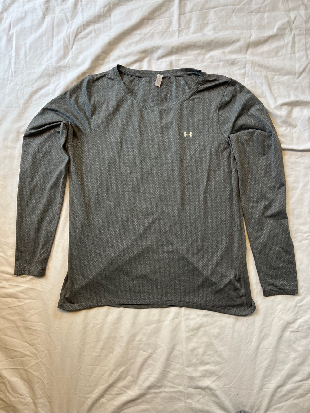 Under Armour Men's Long Sleeve Performance Tee - Charcoal Gray